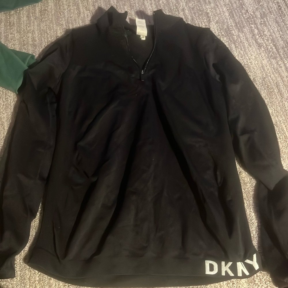 Black DKNY Zip Up
